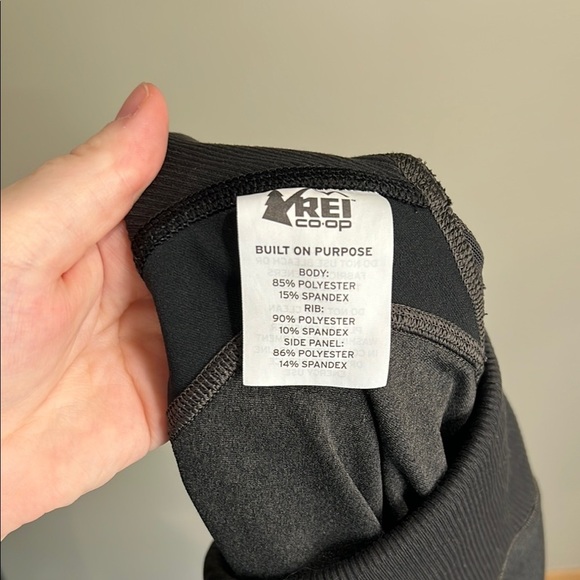 REI Coop Black Leggings Cropped Womens Small - Picture 9 of 11